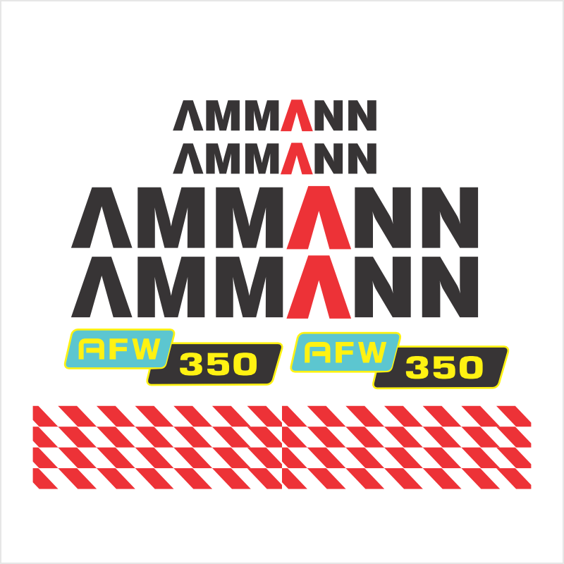Ammann AFW350 | Decals Online