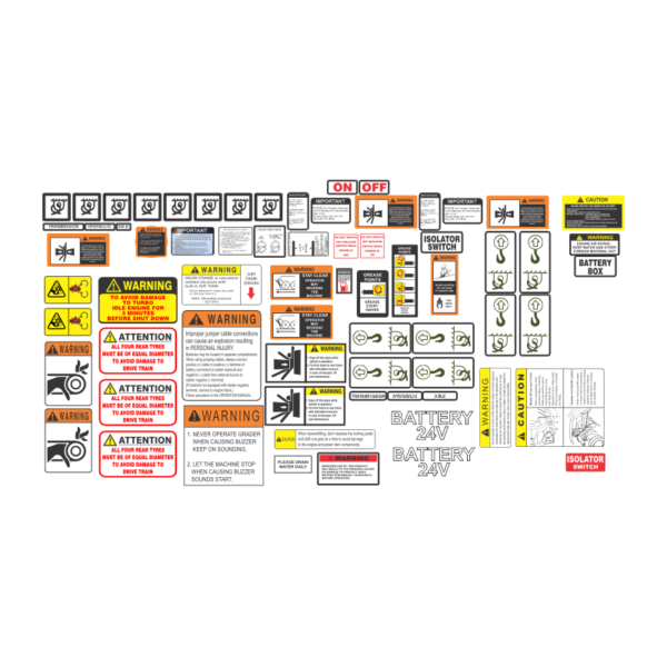 BELL 770G Safety Decals | Decals Online