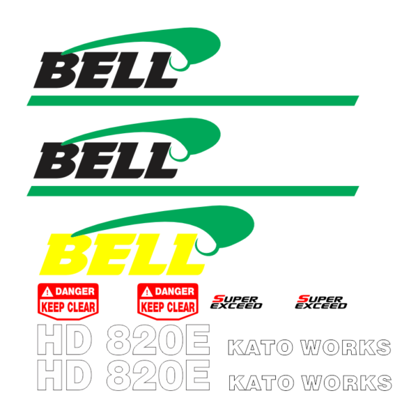 Bell Decals BELL HD820E | Decals Online