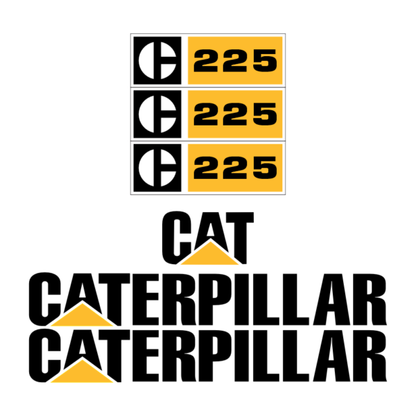 Caterpillar 225 | Decals Online