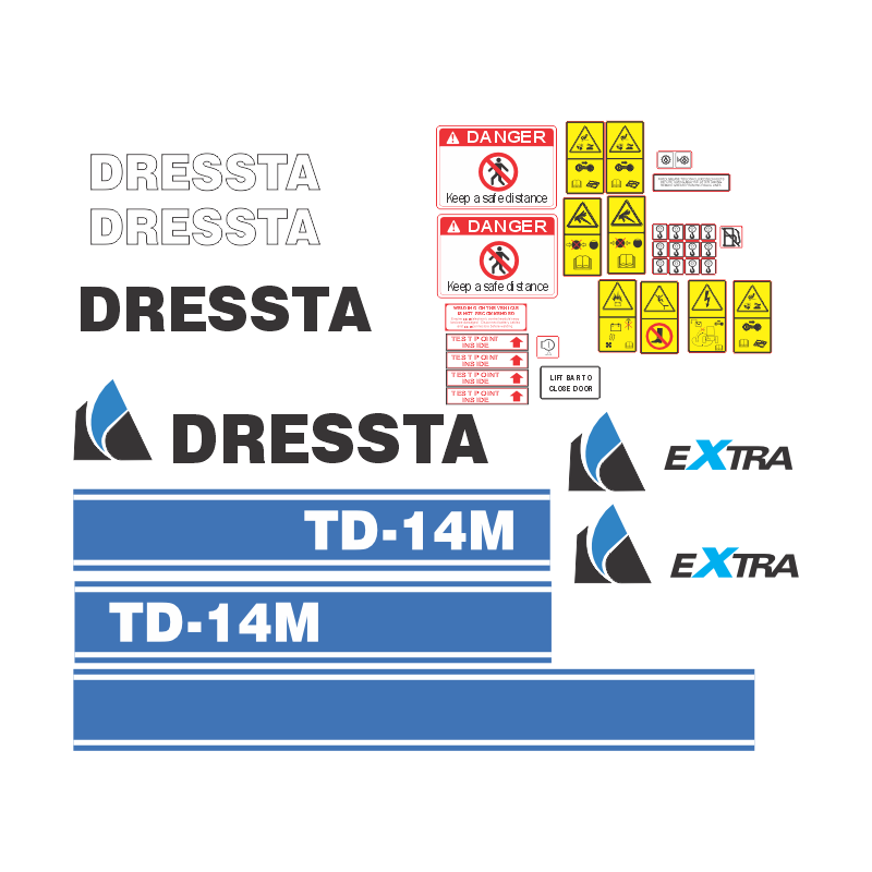 Dressta TD14M | Decals Online