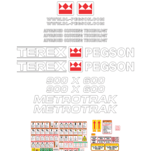 Terex Pegson Metrotrak 900 x 600